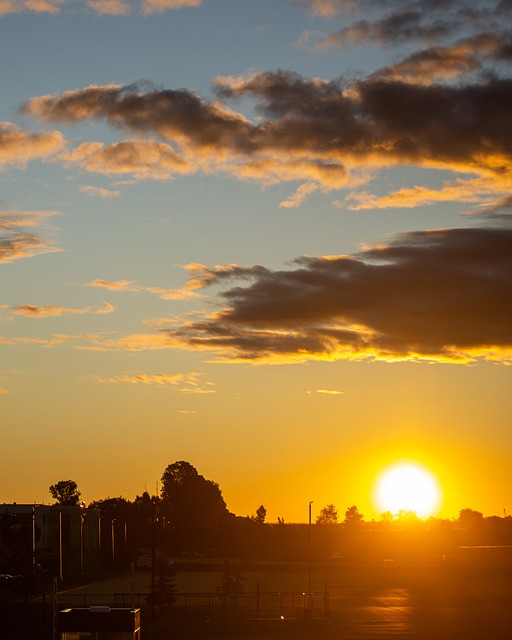 Free Sunrise Clouds photo and picture