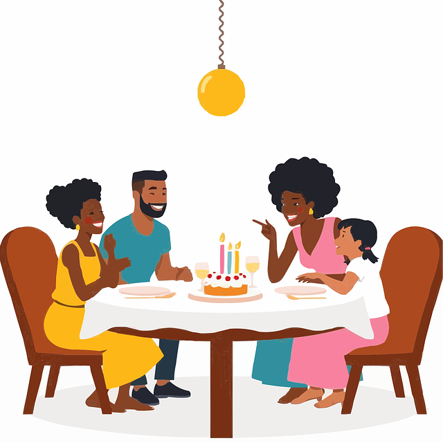Free ai generated family people vector