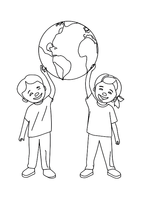 Free Togetherness Children vector and picture