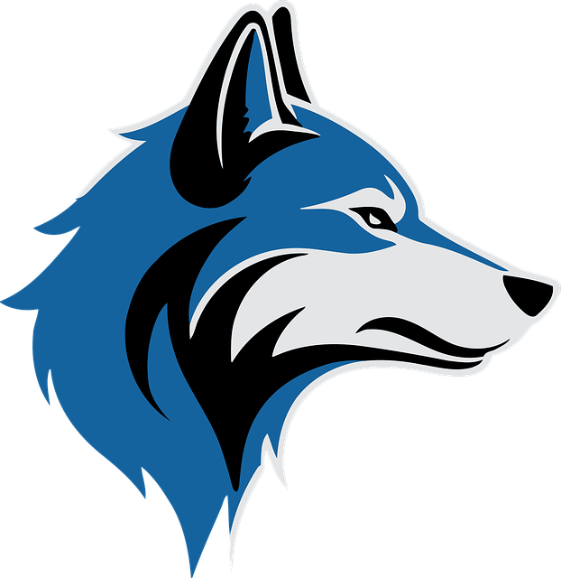 Free wolf dog animal vector