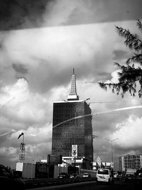 Paisagem Urbana, Cidade, Tráfego, Torre