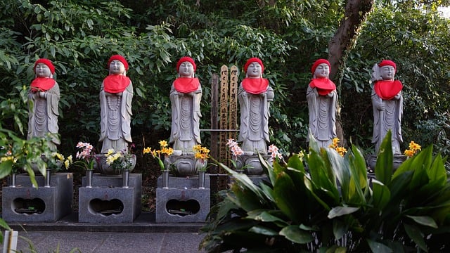 Japan, Puppe, Geschnitzt, Statue