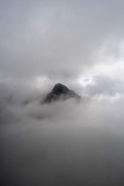 Montañas, Alpes, Nubes, Piedras, Rock