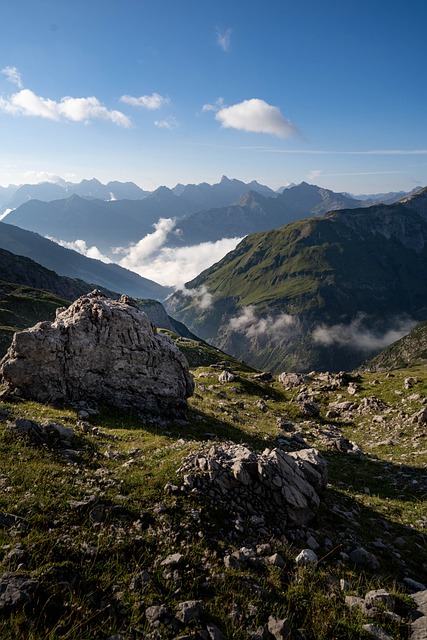 Montañas, Alpes, Caminata, Escalada