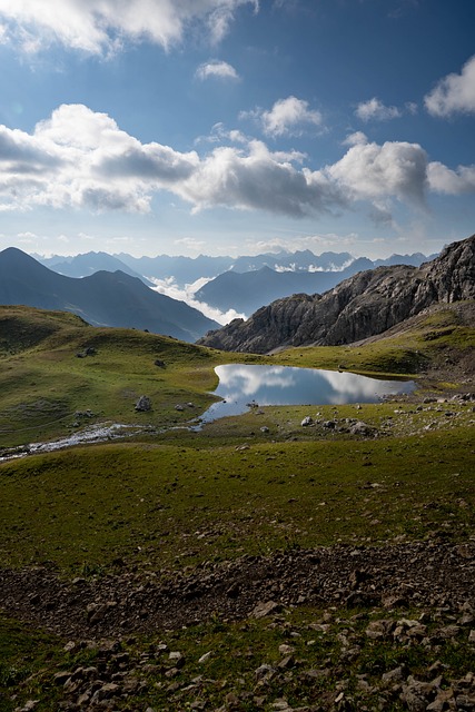 Montañas, Alpes, Caminata, Escalada