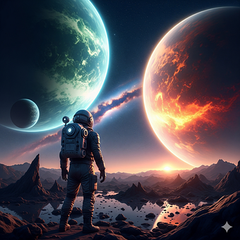 Free Astronaut Space illustration and picture