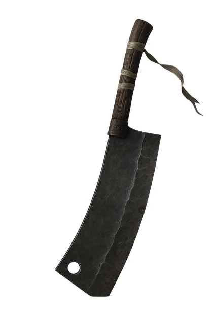 Kløyvekniv, Slakterkniv, Rustikk Kniv