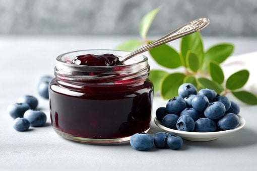 Free Blueberry Jam illustration and picture