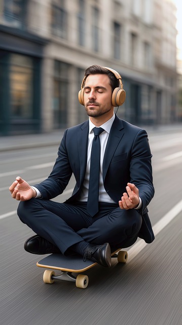 Free Business Meditation illustration and picture