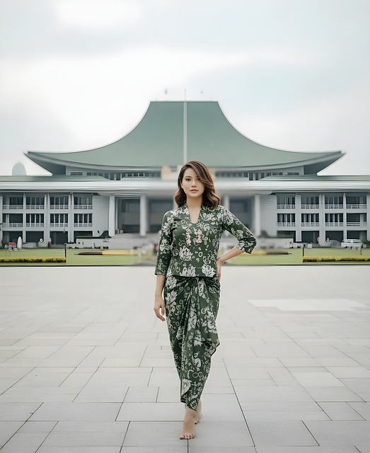 Free Kebaya Woman illustration and picture