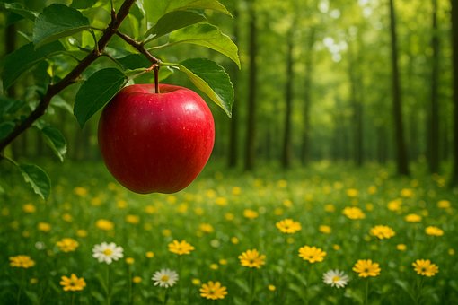 Free Apple Red illustration and picture