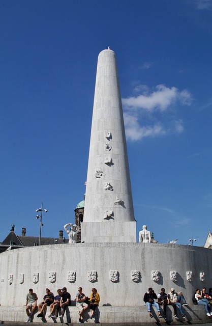 Monument, Arkitektur, Statue, Amsterdam