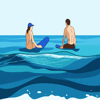 冲浪者, 冲浪, 波浪, 海, 海滩, 自然, 水, 海洋, 夏天, 景观
