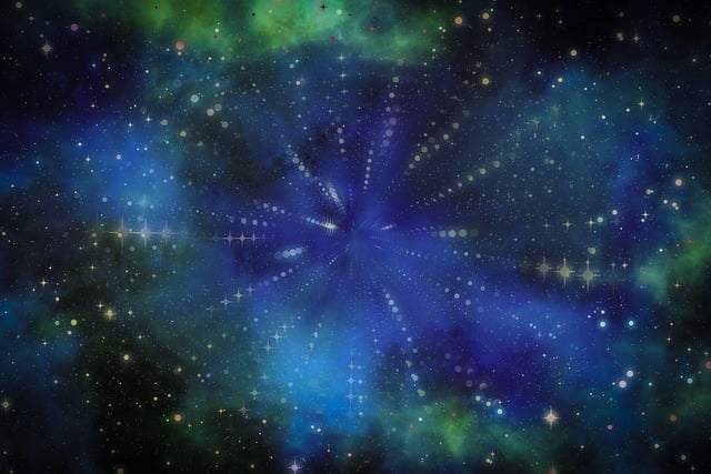 Free deep space cosmic dust nebula illustration