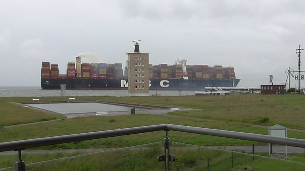 Msc Seisin, Pasarse De Largo, Cuxhaven