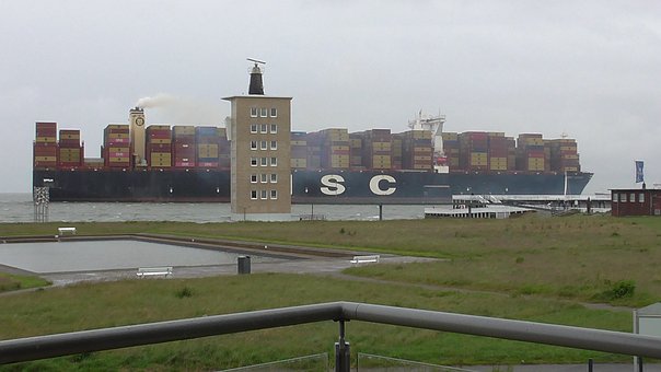 Msc Seisin, Pasarse De Largo, Cuxhaven