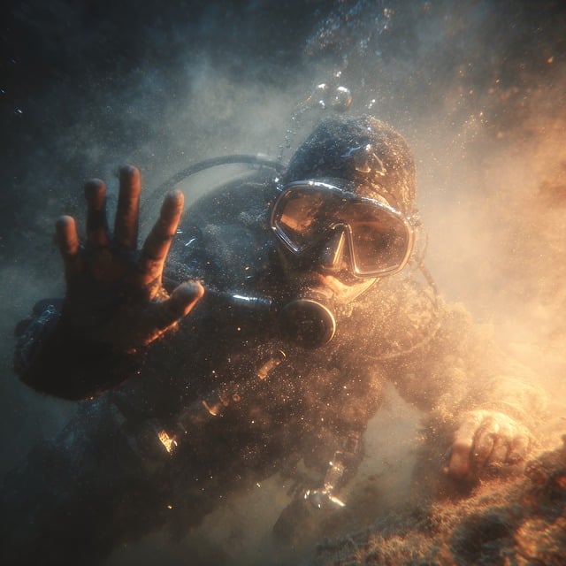 Free ai generated diver scuba illustration