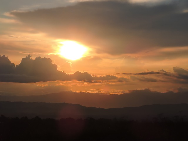 Solnedgang, Natur, Landskab, Colombia