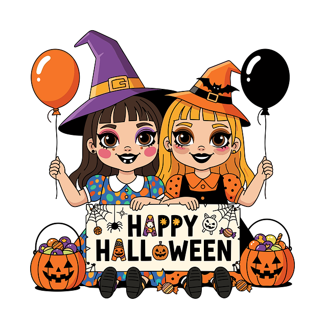 Free Halloween Witches vector and picture