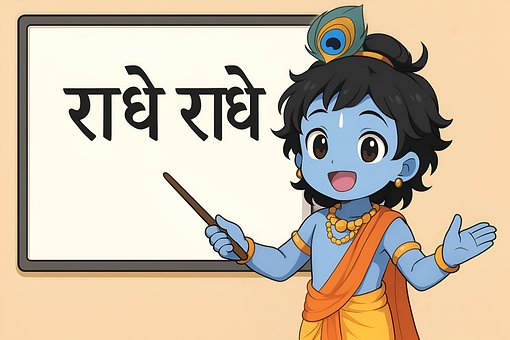 Radha, Krishna, Kjærlighet, Anime