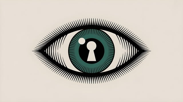 Download free HD stock image of Eye Key Free eye key keyhole illustration