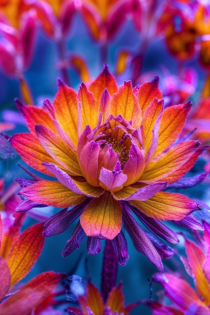 Blume, Blüte, Blütenblätter, Beschwingt