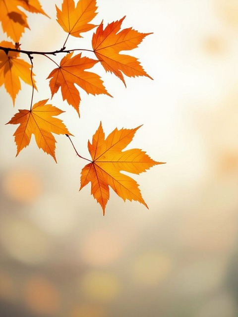 Free ai generated fall nature illustration