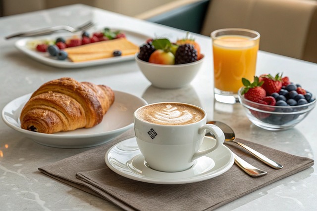 coffee, café, latte, cappuccino, espresso, barista, latte art, coffee beans, grinder, iced coffee, hot coffee, café interior, coffee shop, cozy café, coffee culture, breakfast, croissant, coffee lifestyle, caffeine, coffee cup, mug, takeaway coffee, americano, flat lay, cup, ai generated