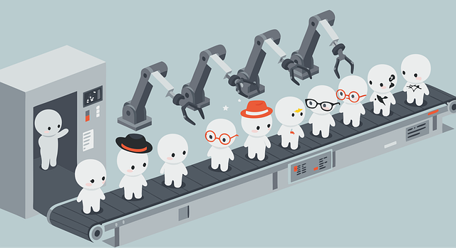 Free social media modern life conformity vector