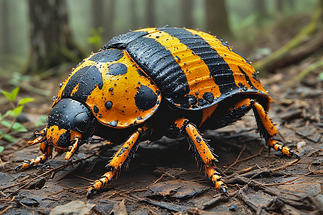 Free Beetle Insect illustration and picture