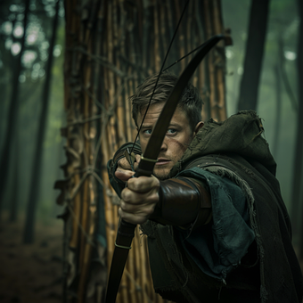 Robin Hood, Arquero, Tiro Al Arco