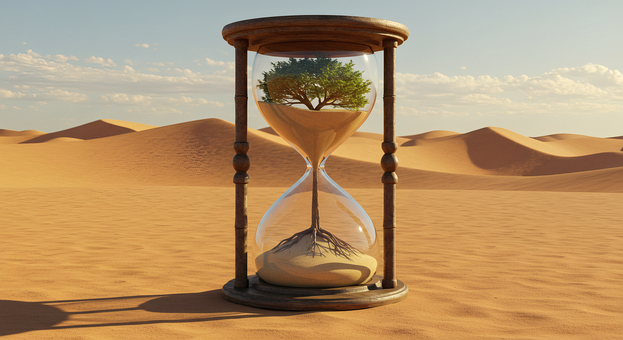 Free Hourglass Time illustration and picture