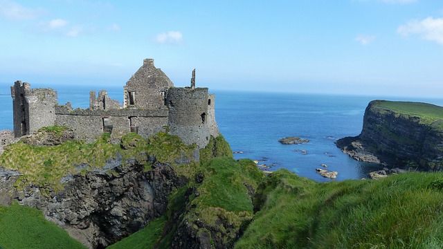 Free Dunluce Castle Northern Ireland photo and picture