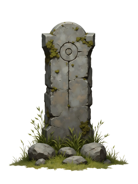 Free stone nature masonry illustration