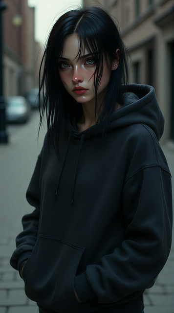Anime, Garota, Fantasia, Mulher, Retrato