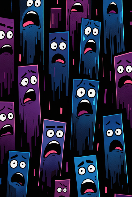 Free cartoon faces funny character pattern comic faces art illustration