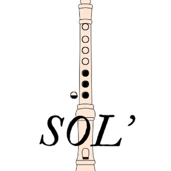 Flöte, Recorder, Hinweis, Noten, Musik