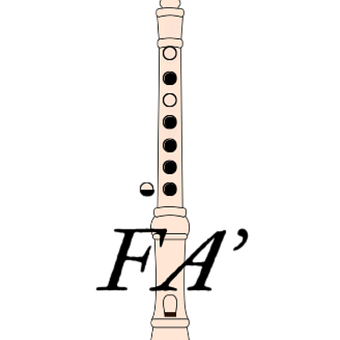 Flöte, Recorder, Hinweis, Noten, Musik