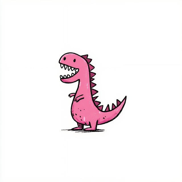 Free dinosaur trex tyrannosaurus illustration