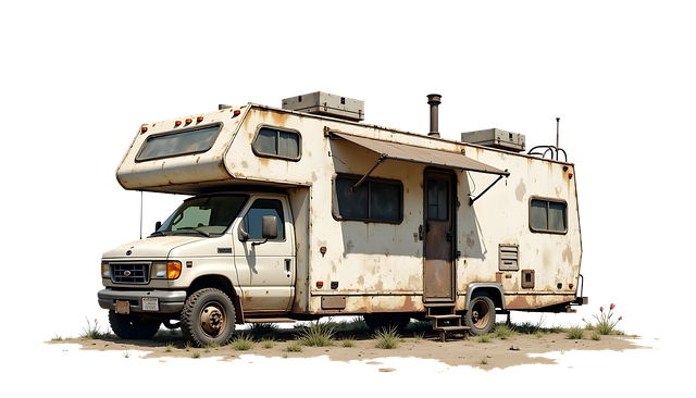 Free caravan camper nature illustration
