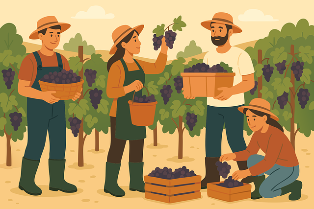 Vendimia, Vintage, Vino, Viñedo, Viñedos