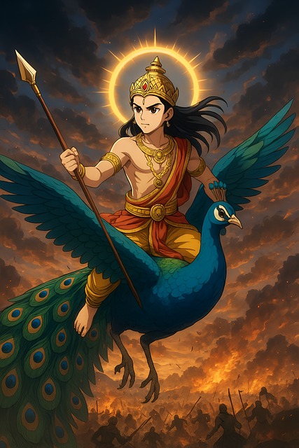 Kartik, Kartikey, Kumara, Shanmukha