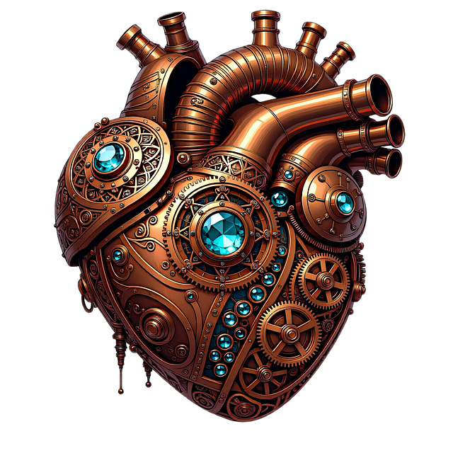 Free heart love romance illustration