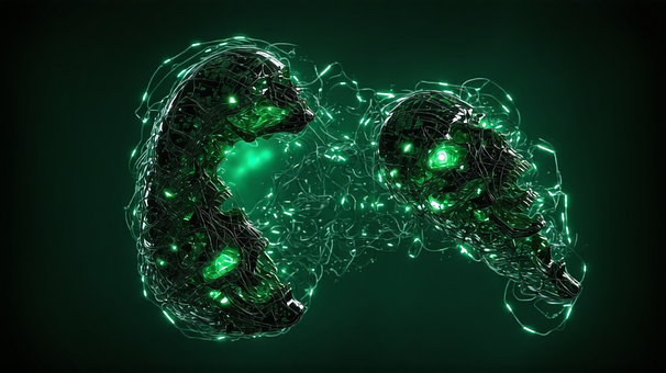 Free Skull Green illustration and picture
