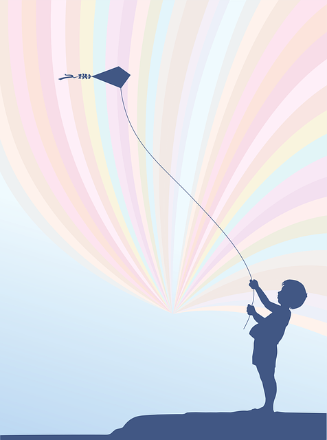 Free child dream boy illustration