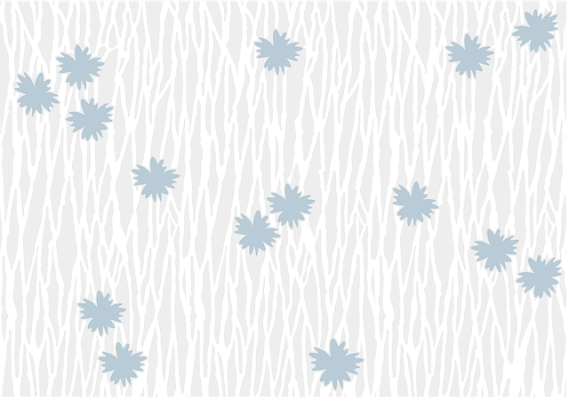 Free gray background floral vector