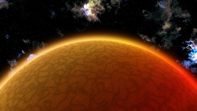 Free space science fiction fancy illustration