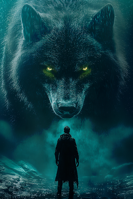 Free Wolf Confidence illustration and picture