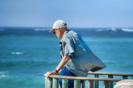 Free Old Man Sea photo and picture