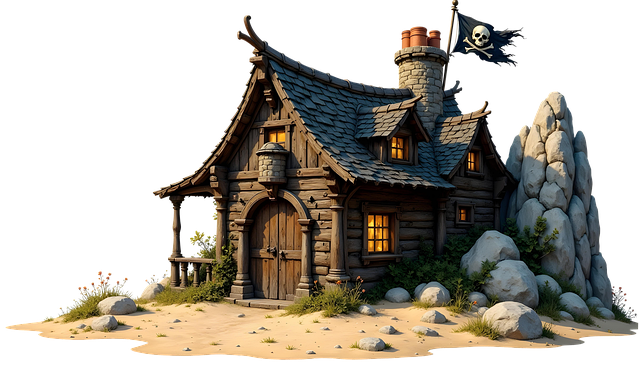 Free pirate darling caribbean illustration